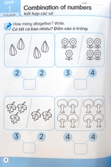 Toán Song Ngữ Tiền Tiểu Học 4 - Activity Book (Sách Luyện Tập)