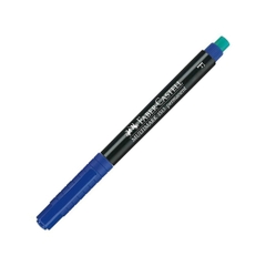 Bút Lông Dầu Multimark 1513 F-0.6mm Faber-Castell - Màu Xanh