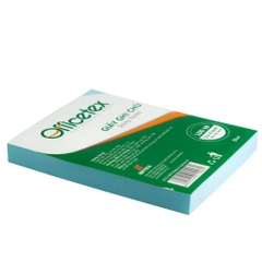 Giấy Note Officetex 3x4 - Màu Xanh Dương