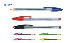 Vỉ 3 Bút Bi 0.8mm Thiên Long TL-049 - Mực Xanh