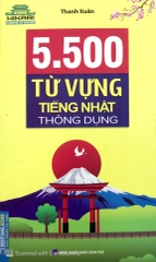 5500 Từ Vựng Tiếng Nhật Thông Dụng