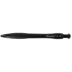 Bút Bi Bấm Hernidex HD-128 Mực Đen