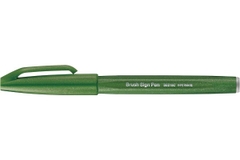 Bút Lông Màu Nước Pentel SES15C-D2 - Màu Xanh Ô Liu
