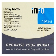 Giấy Note 75 x 75mm Info 5654-01