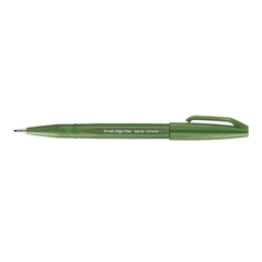 Bút Lông Màu Nước Pentel SES15C-D2 - Màu Xanh Ô Liu