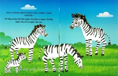 Những Câu Chuyện Về Thế Giới Động Vật - Tớ Là Một Chú Ngựa Vằn - I Am A Zebra (Song Ngữ Anh - Việt)