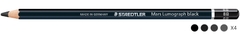 Bút Chì Gỗ Staedtler Thân Đen 100B-8B