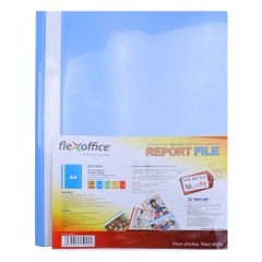 Bìa Báo Cáo A4 Flexoffice FO -RFA4 - Màu Xanh