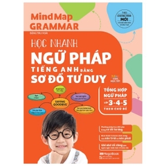 Mindmap Grammar - Học Nhanh Ngữ Pháp Tiếng Anh Bằng Sơ Đồ Tư Duy (Lớp 3-4-5)