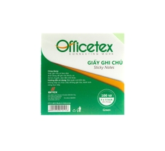 Giấy Note Officetex 3x3 - Màu Xanh Lá