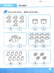 Toán Song Ngữ Tiền Tiểu Học 4 - Activity Book (Sách Luyện Tập)
