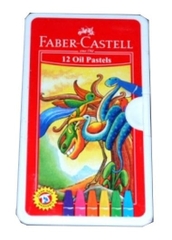 Bút Sáp Dầu 12 Màu + Chuốt Faber-Castell 120063ON (12 Màu/hộp)
