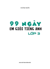 99 Ngày Em Giỏi Tiếng Anh Lớp 3