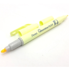 Bút Dạ Quang 2 Đầu Pastel Pentel-SLW11P-G