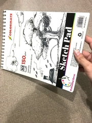 Tập Giấy Vẽ A4 Sketch Pad 30 Tờ Colormate ARTIST-SP