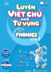 Luyện Viết Chữ Nhớ Từ Vựng - English Writing My Phonics Grade 1