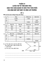 Bài Tập Nâng Cao Toán 5 - Tập 2 (Dạng Vở Thực Hành)