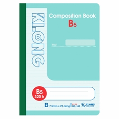Sổ May Dán Gáy B5 320 Trang 335 K.Long