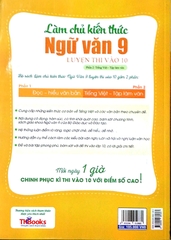 Làm Chủ Kiến Thức Ngữ Văn Lớp 9 Luyện Thi Vào 10 - Phần 2: Tiếng Việt - Tập Làm Văn (Tái Bản 2018)