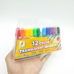 Túi Nhựa 12 Bút Lông Thân Mập ColorMate