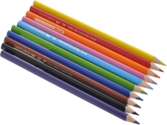 Bút Chì Màu Junior Triangular Faber Castell 10 Màu Dài Và Chuốt