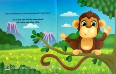 Những Câu Chuyện Về Thế Giới Động Vật - Tớ Là Một Chú Khỉ - I Am A Monkey (Song Ngữ Anh - Việt)