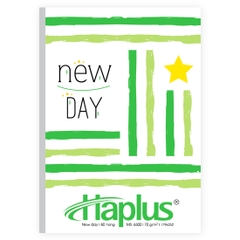 Vở Kẻ Ngang Hải Tiến Haplus 6300 Newday 80 Trang