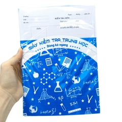 Giấy Kiểm Tra Cấp 2 - 2005 (25 Tờ)