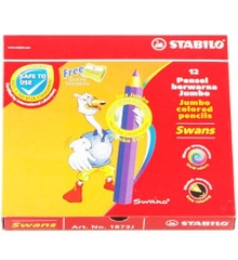 Bút Chì 12 Màu Stabilo Swans Jumbo CLJ1877L