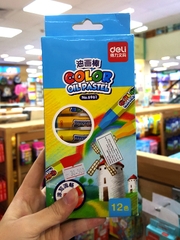 Bút Sáp Yocoo 12 Màu Deli 6961