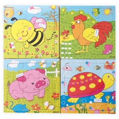 Bảng Tranh Ghép Hình 15 x 15cm BA51