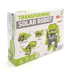 Đồ Chơi Giáo Dục STEM - Lắp Ráp Robot Khủng Long Biến Hình Chạy Bằng Năng Lượng Mặt Trời New Energy 218