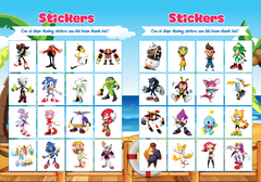 Cùng Khủng Long Tập Viết Chữ Cơ Bản - Chữ Cái Tiếng Anh Viết Hoa - Quyển 4 (Sticker Bé Trai)
