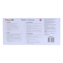 Màu Nước 24 Màu Pentel WFRS