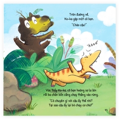 Khủng Long nhỏ bỏ thói quen xấu - Tắm rửa sạch sẽ nào!