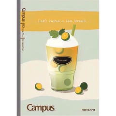 Vở Kẻ Ngang Campus Cafe-NB-B5L80CAF-02 0568 80Tr