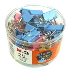 Kẹp Giấy Màu M&G 25mm ABS92768
