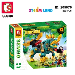 Đồ Chơi Robot Khủng Long Ba Sừng Triceratops Chiến Đấu-Sembo-205076