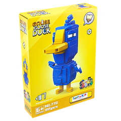 Đồ Chơi Bộ Xếp Hình Goose Goose Duck Vịt Xanh Dương LF68