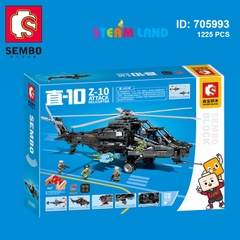 Đồ Chơi Lắp Ráp Máy Bay Trực Thăng Tấn Công Z-10-Sembo-705993