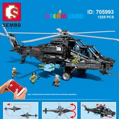 Đồ Chơi Lắp Ráp Máy Bay Trực Thăng Tấn Công Z-10-Sembo-705993