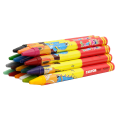 Bút Sáp Màu Smartkids Dino 18 Màu CR02