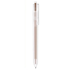 Bút Gel Bấm Deli 0.5mm EG118-BR Màu Nâu