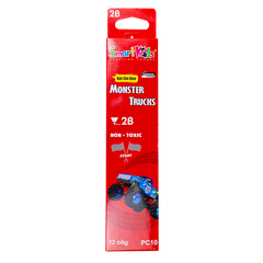 Bút Chì Họa Tiết Smart Kids 2B Monster Truck PC10
