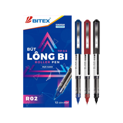 Bút Lông Bi Bitex Mực Đen 0.5mm R02