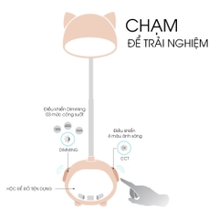 Đèn bàn Rạng Đông LED cảm ứng RD-RL-41 6W