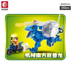Đồ Chơi Robot Khủng Long Phiến Sừng Stegosaurus Chiến Đấu-Sembo-205075