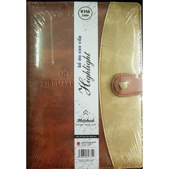 Sổ Da Khuy Bấm Hải Tiến KH6 7314 200Tr
