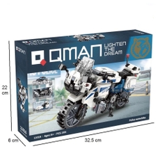 Đồ Chơi Mô Tô Cảnh Sát Qman 11016