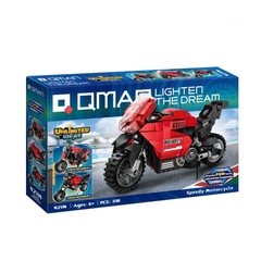 Đồ Chơi Xếp Hình Qman 42114 - Mô Tô Thể Thao